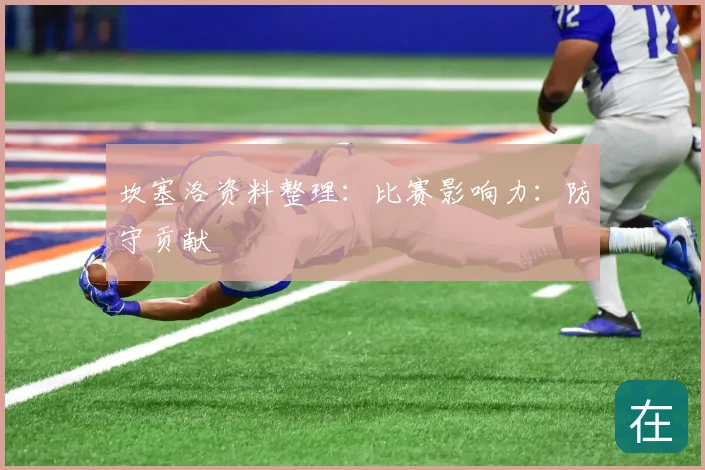 坎塞洛资料整理：比赛影响力：防守贡献